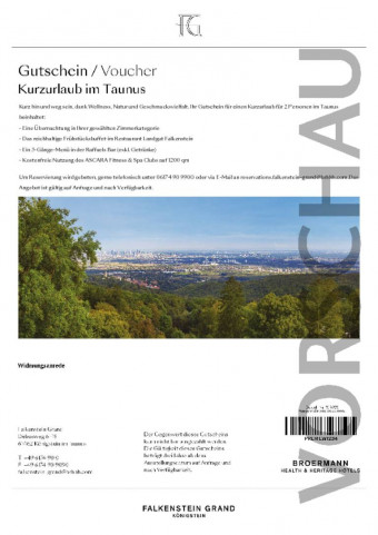 Kurzurlaub im Taunus